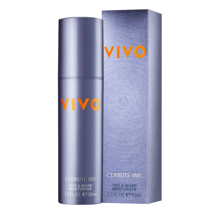 Cerruti 1881 VIVO Soin Hydratant Visage et Barbe