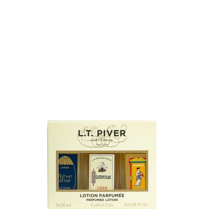 Trio Collection Iconique Coffret Lotion Parfumée - L.T. Piver - Incenza