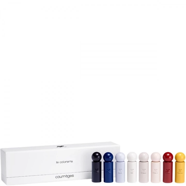 Le Colorama Coffret 8 Miniatures - Courrèges - Incenza