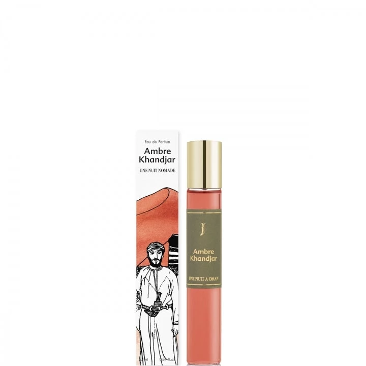 Ambre Khandjar Eau de Parfum - Format Voyage - Une Nuit Nomade - Incenza