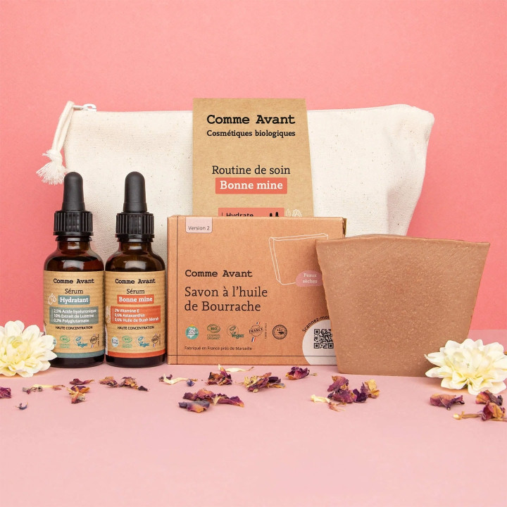 Routine Soin Bonne Mine Coffret Soin Visage