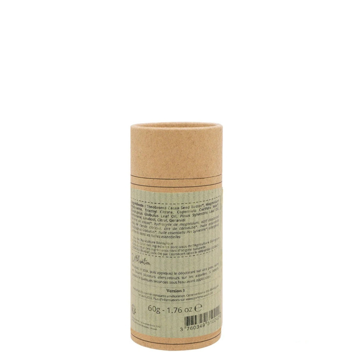 Déodorant Solide Au beurre de Cacao Eucalyptus & Pin Sylvestre