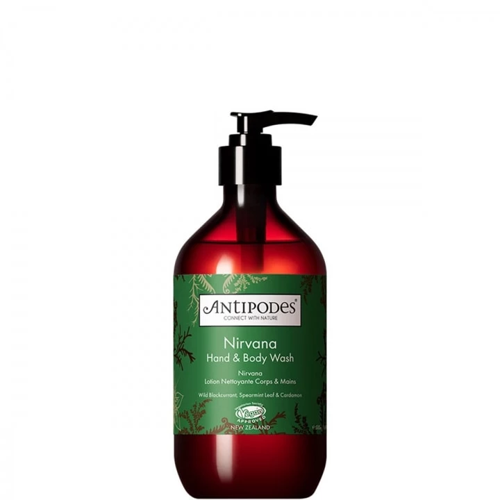 Nirvana Gel Nettoyant Mains et Corps 500 ml - Antipodes - Incenza