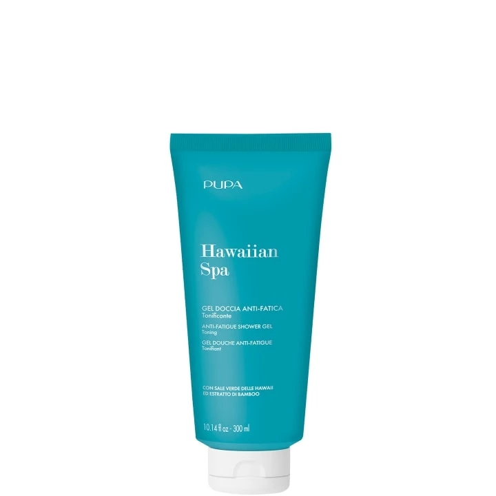 Hawaiian Spa Gel Douche Anti-Fatigue A Base de Sel Vert d’Hawaï et Extrait de Bambou - Pupa - Incenza