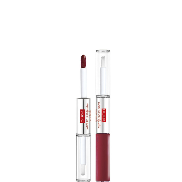 Made To Last Lip Duo Rouge à lèvres liquide avec top coat. Waterproof. Longue tenue