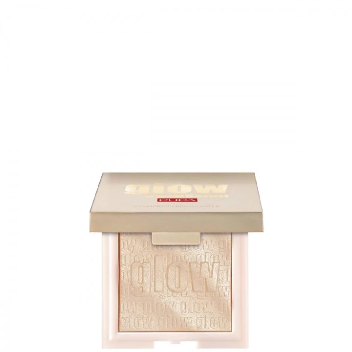 Glow Obsession All Over Compact Highlighter Illuminateur Compact All Over - Effet Pure Lumière - 100 Light Gold - Pupa - Incenza
