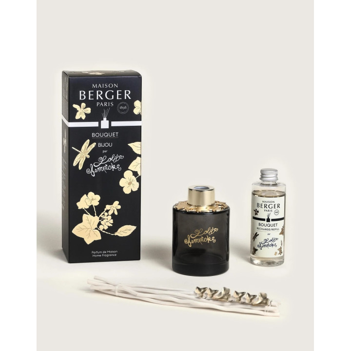 Lolita Lempicka Black Edition Bouquet Bijou Parfumé Coffret Parfum d'Intérieur