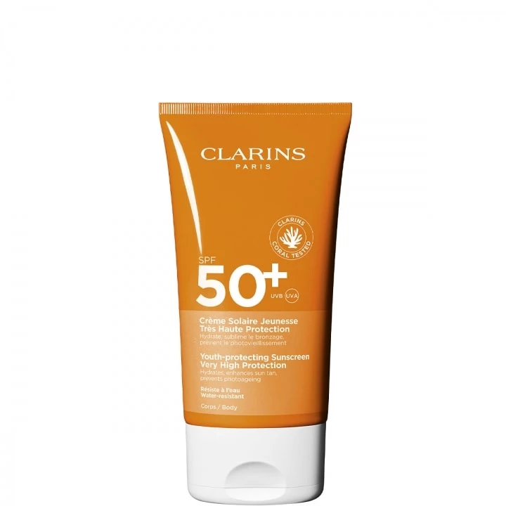 Crème Solaire Corps UVA/UVB SPF50+ Hydratation Confort 150 ml - CLARINS - Incenza