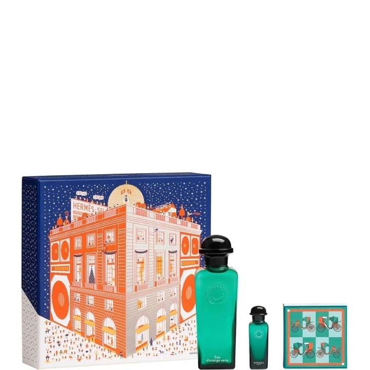 Coffret Eau d'Orange Verte Eau de Cologne - HERMÈS - Incenza