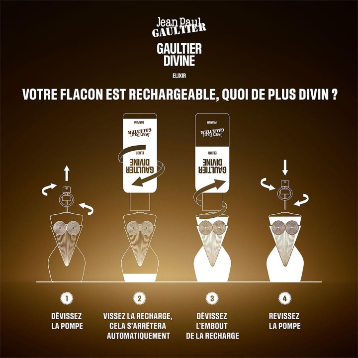 Gaultier Divine Elixir Parfum - Flacon Recharge