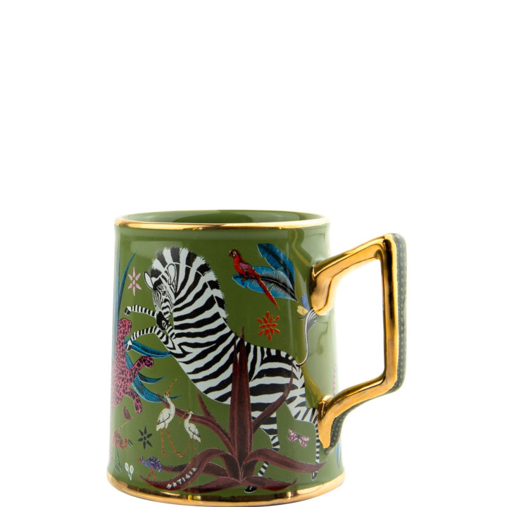 Jungle Green Mug en Céramique