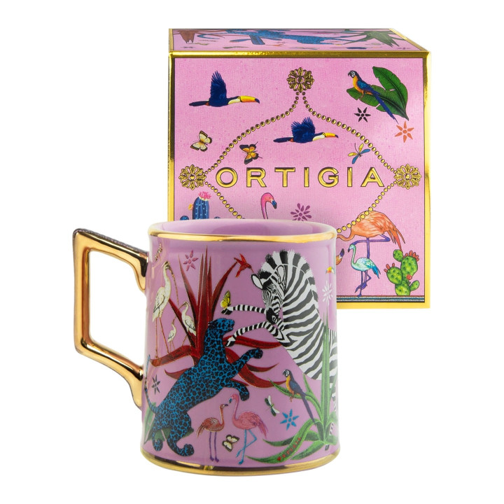 Jungle Pink Mug en Céramique