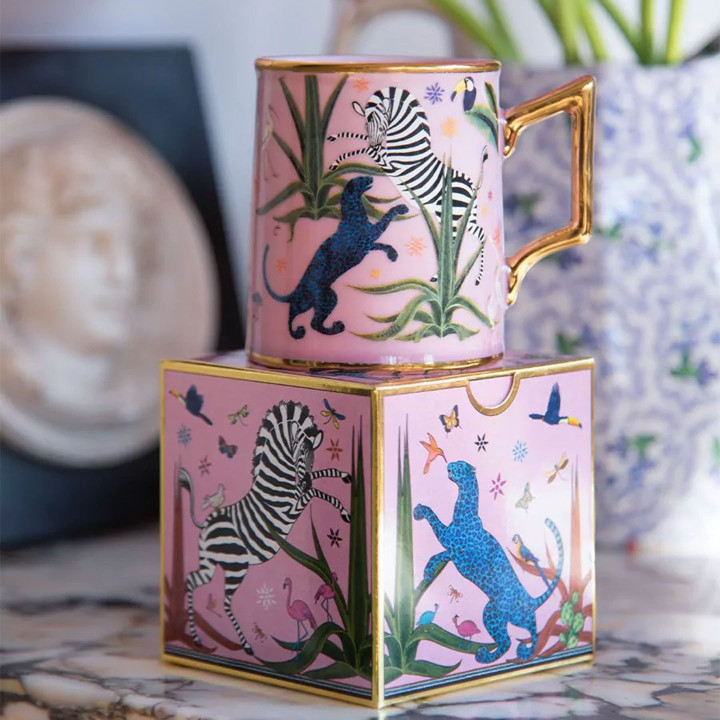 Jungle Pink Mug en Céramique