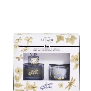 Duo mini Bouquet & Bougie Lolita Lempicka Parme Coffret Parfum d'intérieur Duo mini Bouquet & Bougie Lolita Lempicka Parme Coffret Parfum d'intérieur