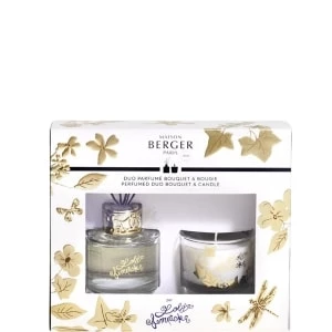 Duo mini Bouquet & Bougie Lolita Lempicka Transparent Coffret Parfum d'intérieur Duo mini Bouquet & Bougie Lolita Lempicka Transparent Coffret Parfum d'intérieur