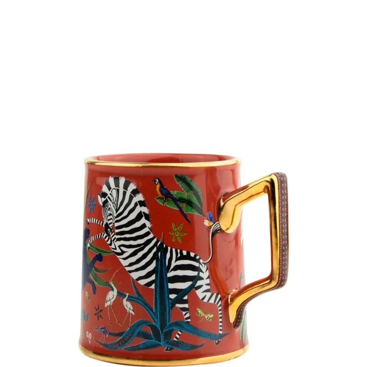 Jungle Corallo Mug en Céramique - Ortigia Sicilia - Incenza