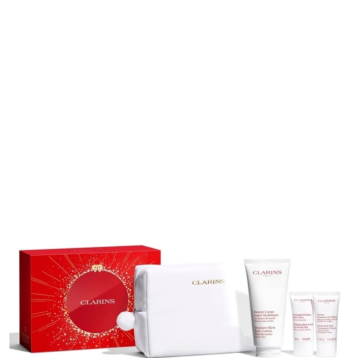 Coffret Baume Corps Super Hydratant Coffret Soin Corps et Mains - CLARINS - Incenza