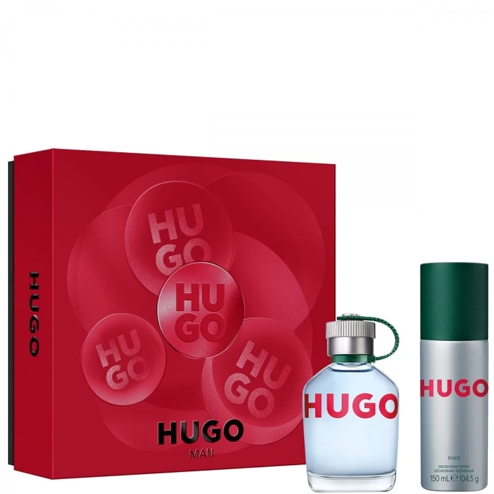 Hugo Man Coffret Eau de Toilette et Déodorant 75 ml - HUGO BOSS - Incenza