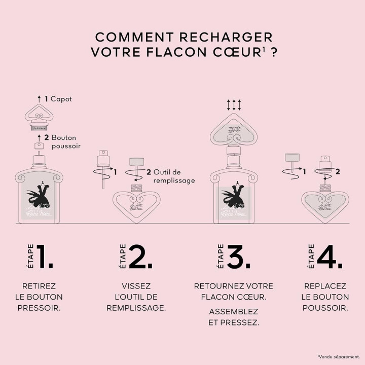 La Petite Robe Noire Le Flacon Coeur - Eau de Parfum Intense
