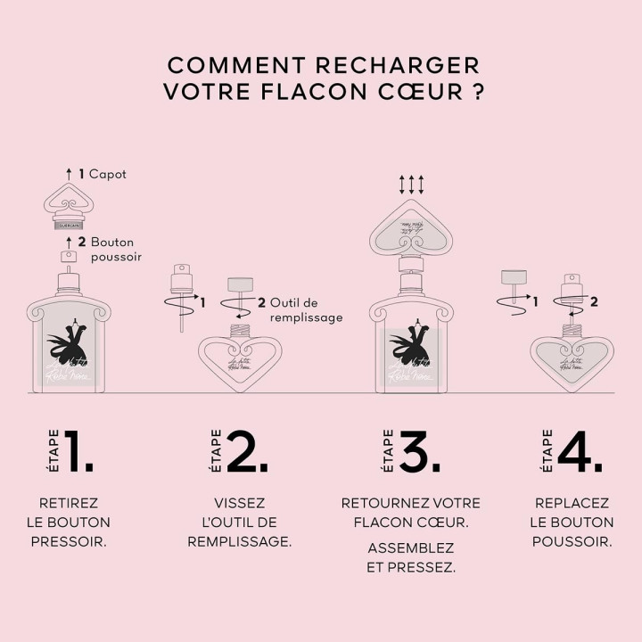 La Petite Robe Noire Le Flacon Coeur - Eau de Parfum