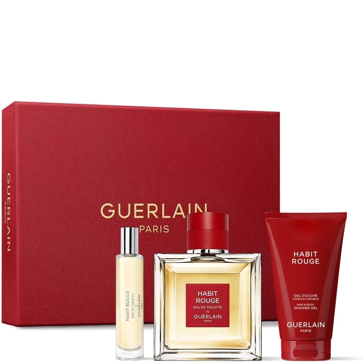 Habit Rouge Coffret Eau de Toilette 100 ml - GUERLAIN - Incenza