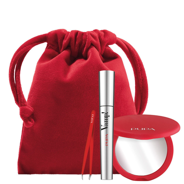 Vamp! + Pince à Epiler + Miroir Double Coffret Maquillage