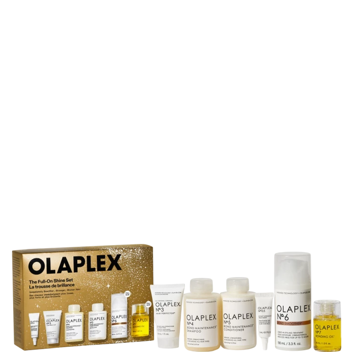 Trousse de Brillance Coffret Soin Cheveux - Olaplex - Incenza Trousse de Brillance Coffret Soin Cheveux - Olaplex - Incenza
