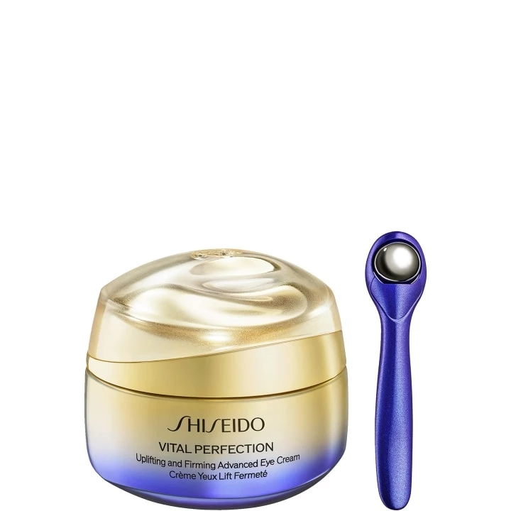 Vital Perfection Crème Yeux Lift Fermeté et Outil de Massage - SHISEIDO - Incenza