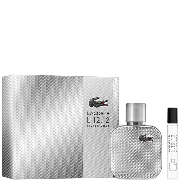 L.12.12 Silver Grey Coffret Eau de Parfum 50 ml - LACOSTE - Incenza