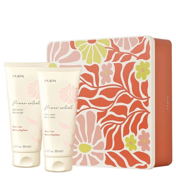 Flower Artist - Enchanting Rose Coffret Bain - Pupa - Incenza