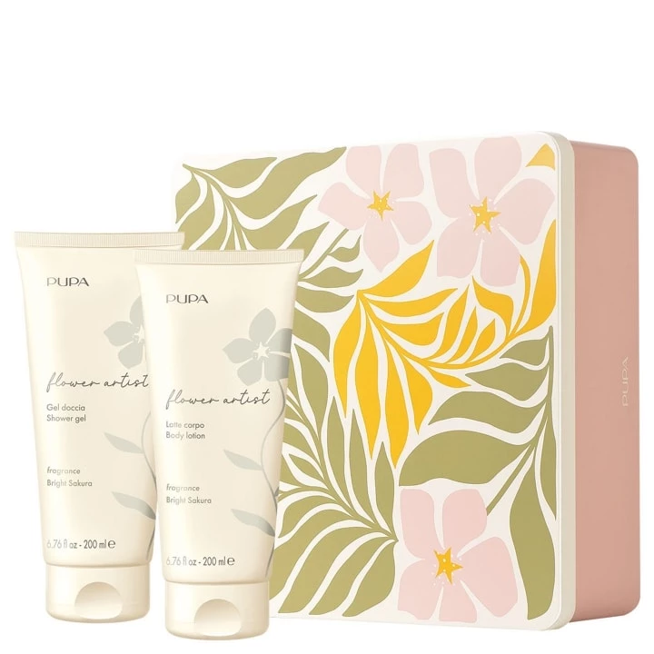 Flower Artist - Bright Sakura Coffret Bain - Pupa - Incenza