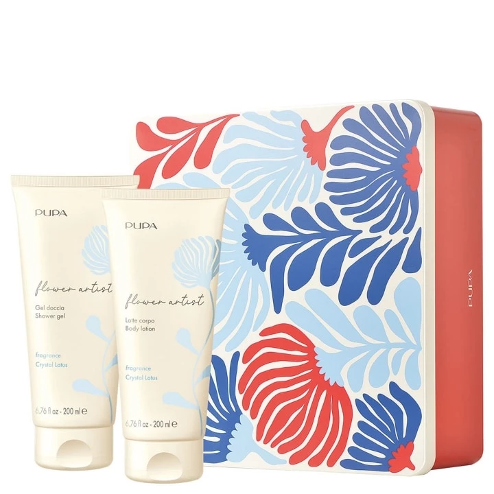 Flower Artist - Crystal Lotus Coffret Bain - Pupa - Incenza
