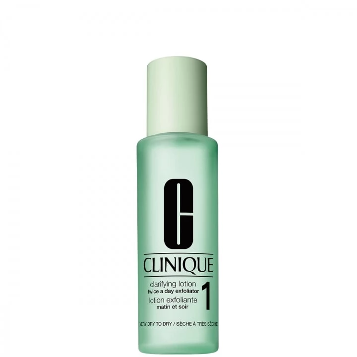 Clarifying Lotion Lotion Exfoliante 1 - Peaux sèches à très sèches 200 ml - CLINIQUE - Incenza