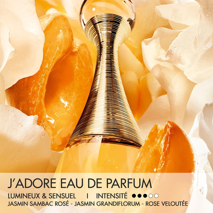 J'adore Eau de Parfum pour Femme - Notes Solaires et Florales