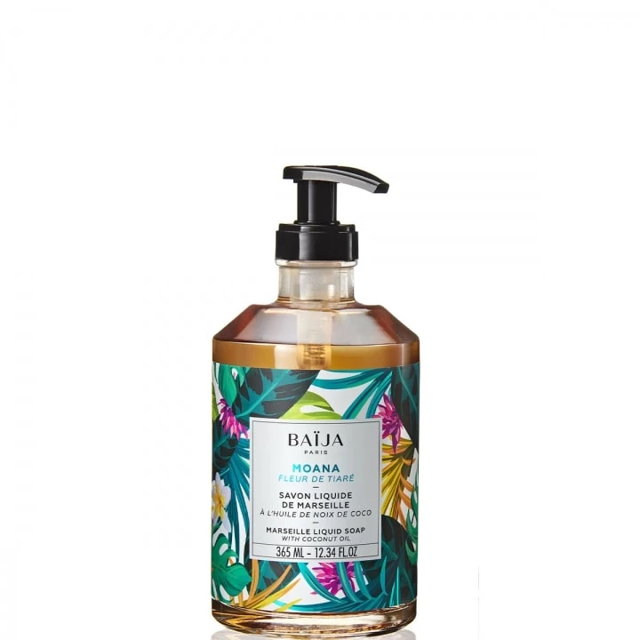 Moana Savon Liquide Flacon verre - Baija - Incenza