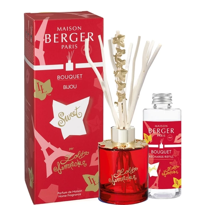 Lolita Lempicka Sweet Bouquet Bijou Parfumé Coffret Parfum d'Intérieur - Maison Berger Paris - Incenza Lolita Lempicka Sweet Bouquet Bijou Parfumé Coffret Parfum d'Intérieur - Maison Berger Paris - Incenza