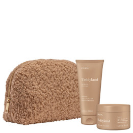 Teddy Land - Lait et Grain de Café Coffret Gel douche et Scrub pour le Corps