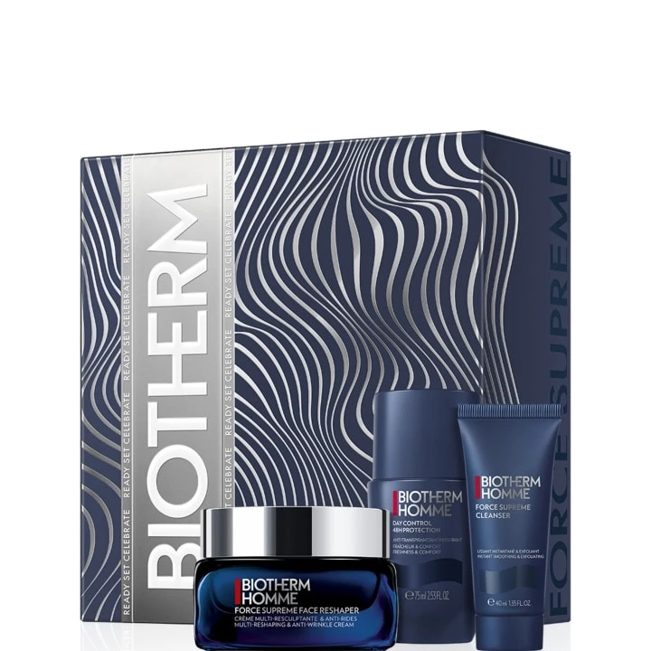 Force Suprême Coffret Anti-Âge pour Homme - Biotherm - Incenza