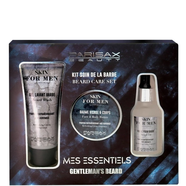 Mes Essentiels Coffret Soin Barbe - Parisax - Incenza