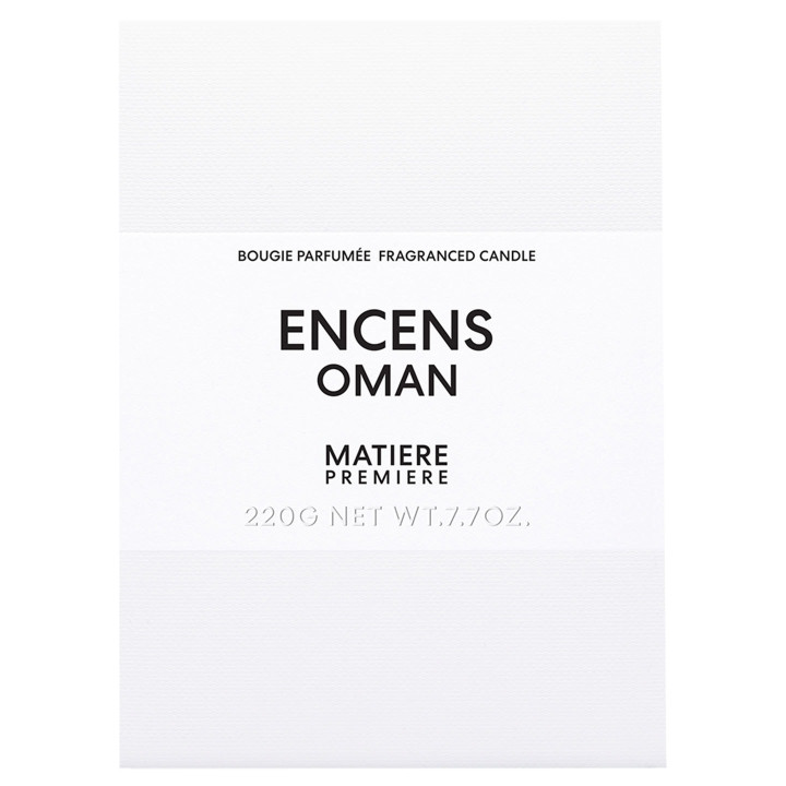 Encens Oman Bougie Parfumée