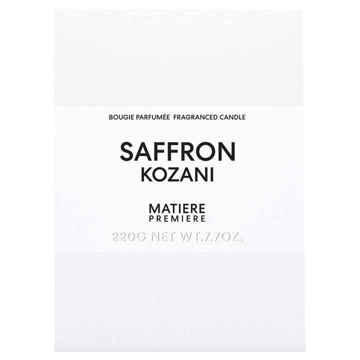 Saffron Kozani Bougie Parfumée