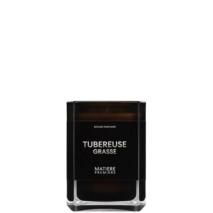 Tubereuse Grasse Bougie Parfumée - Matière Première - Incenza