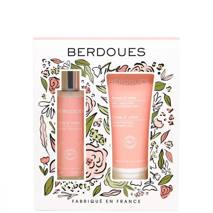 Freesia et Coton Coffret Eau de Toilette 30 ml  - Berdoues - Incenza Freesia et Coton Coffret Eau de Toilette 30 ml  - Berdoues - Incenza