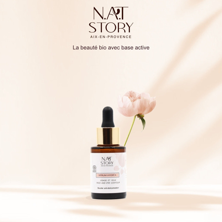 Sérum Hydratation & Vitalité à l’Acide Hyaluronique Visage & Yeux Bio