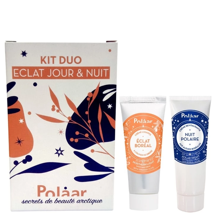 Kit Duo Jour et Nuit Coffret Soin - Polaar - Incenza Kit Duo Jour et Nuit Coffret Soin - Polaar - Incenza
