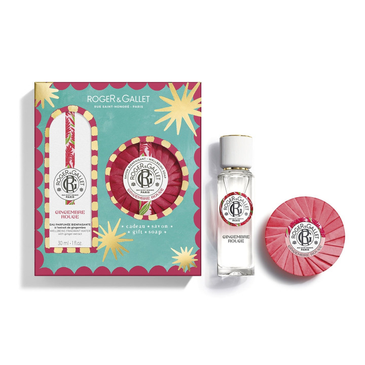 Gingembre Rouge Coffret Eau Parfumée Bienfaisante