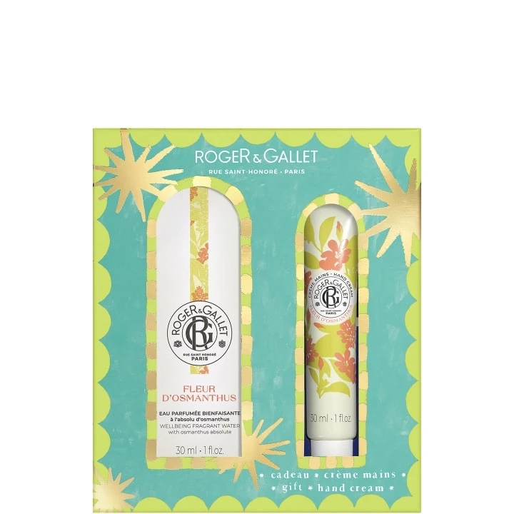 Fleur d'Osmanthus Coffret Eau Parfumée Bienfaisante 30 ml - Roger&Gallet - Incenza