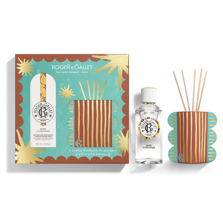 Bois d'Orange Coffret Eau Parfumée Bienfaisante - Diffuseur