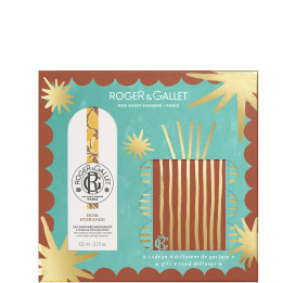 Bois d'Orange Coffret Eau Parfumée Bienfaisante - Diffuseur 100 ml