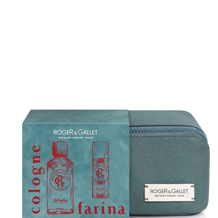 Jean-Marie Farina Coffret Vanity Eau de Cologne 100 ml - Roger&Gallet - Incenza